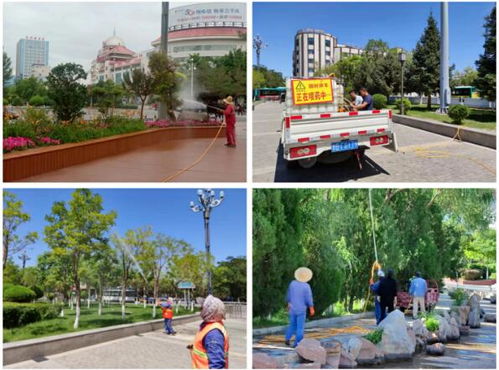 园林绿化大队开展统防统治工作 巩固绿色文明成果