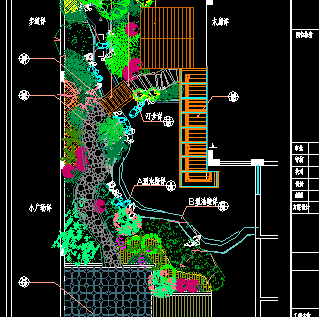 园林绿化施工图纸免费下载 园林绿化及施工