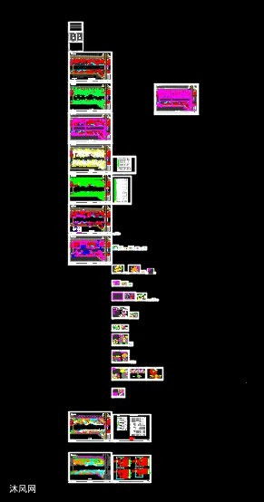 某公园环境绿化种植工艺设计施工图