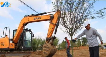 园林机械租赁 园林用挖掘机