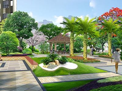 园林景观工程 绿色施工改善景观与生态的双重实践